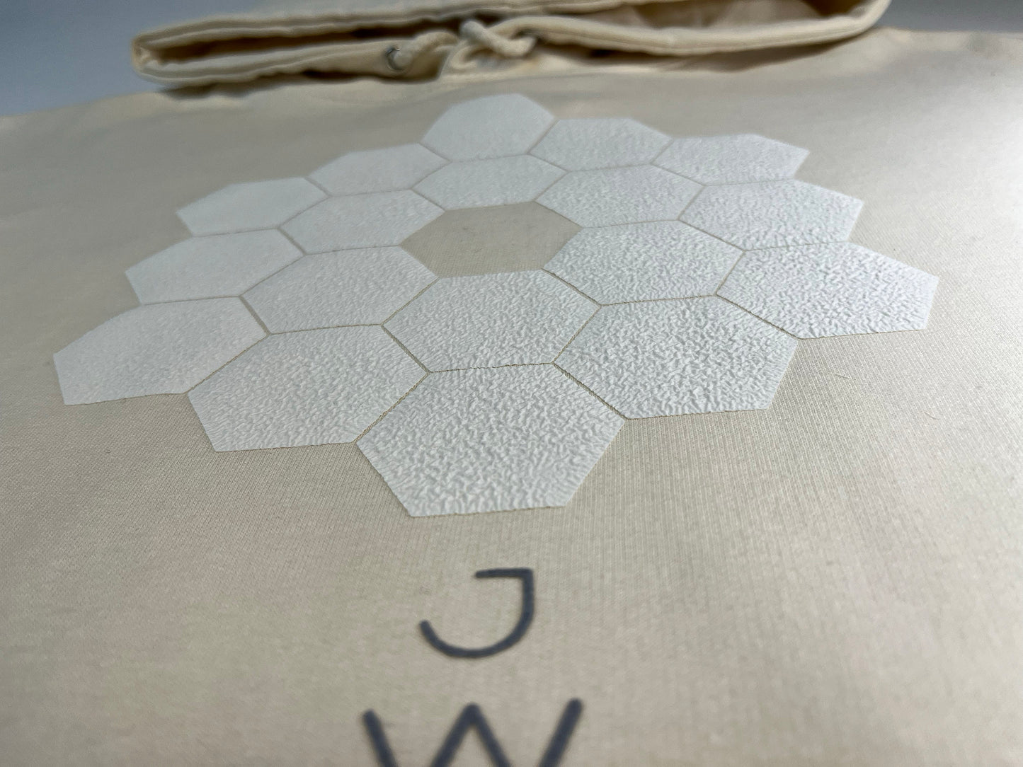 JWST-Inspired Unisex Hoodie. Cosmic Elegance with Glow-in-the-Dark Puff Print. Men Women