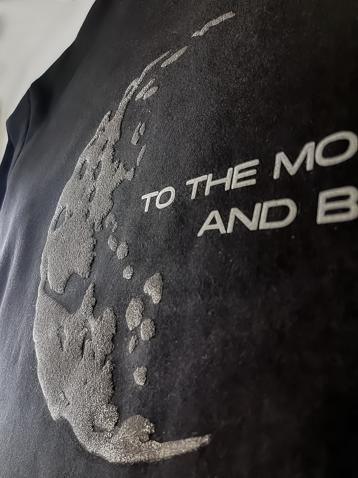 'To The Moon & Back' Unisex Hoodie. Perfect for Space Lovers. Men  Women