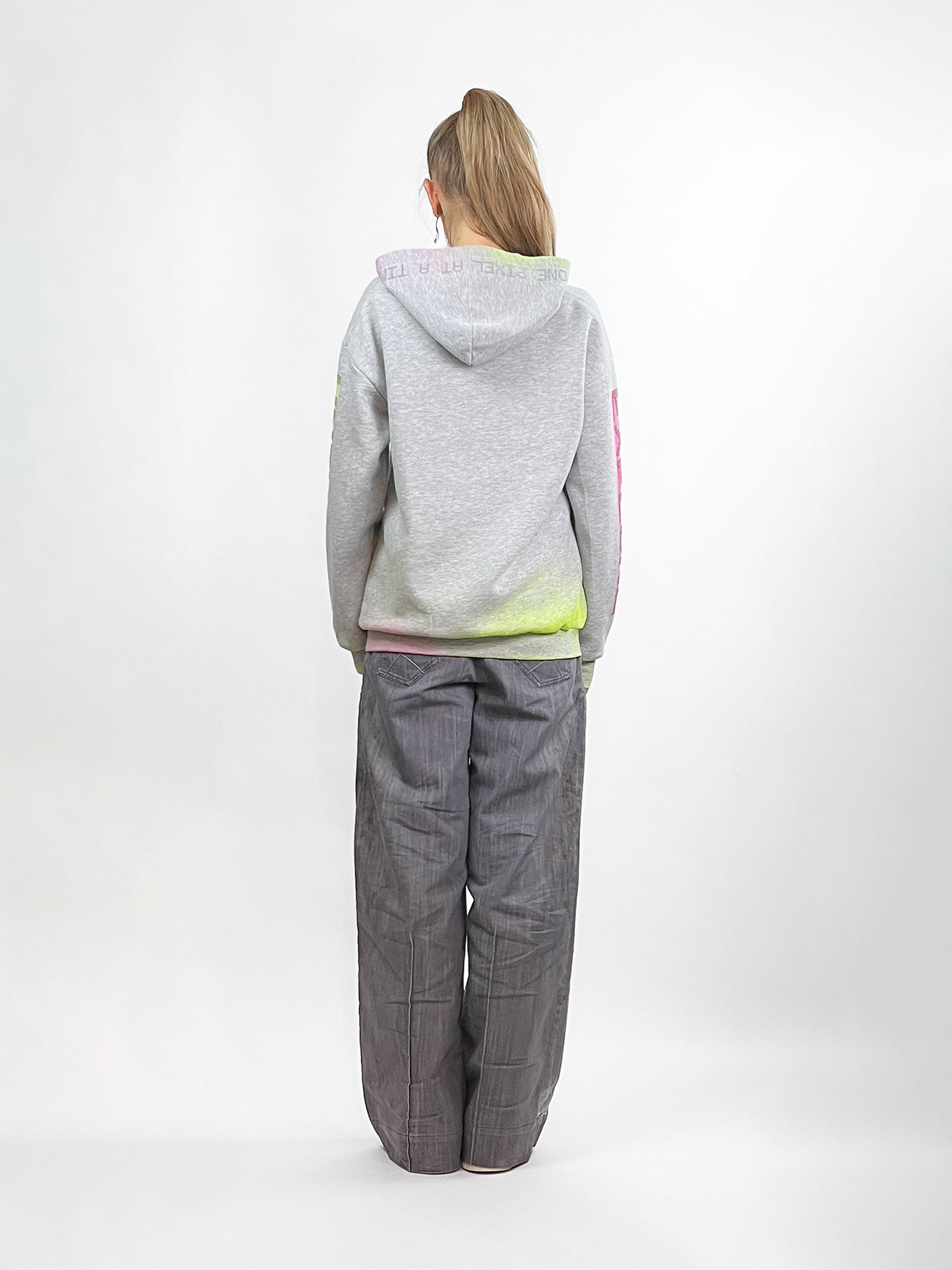 Pixelated Fighter Unisex Hoodie: Legendary Cosmic Arcade Design. Men Women