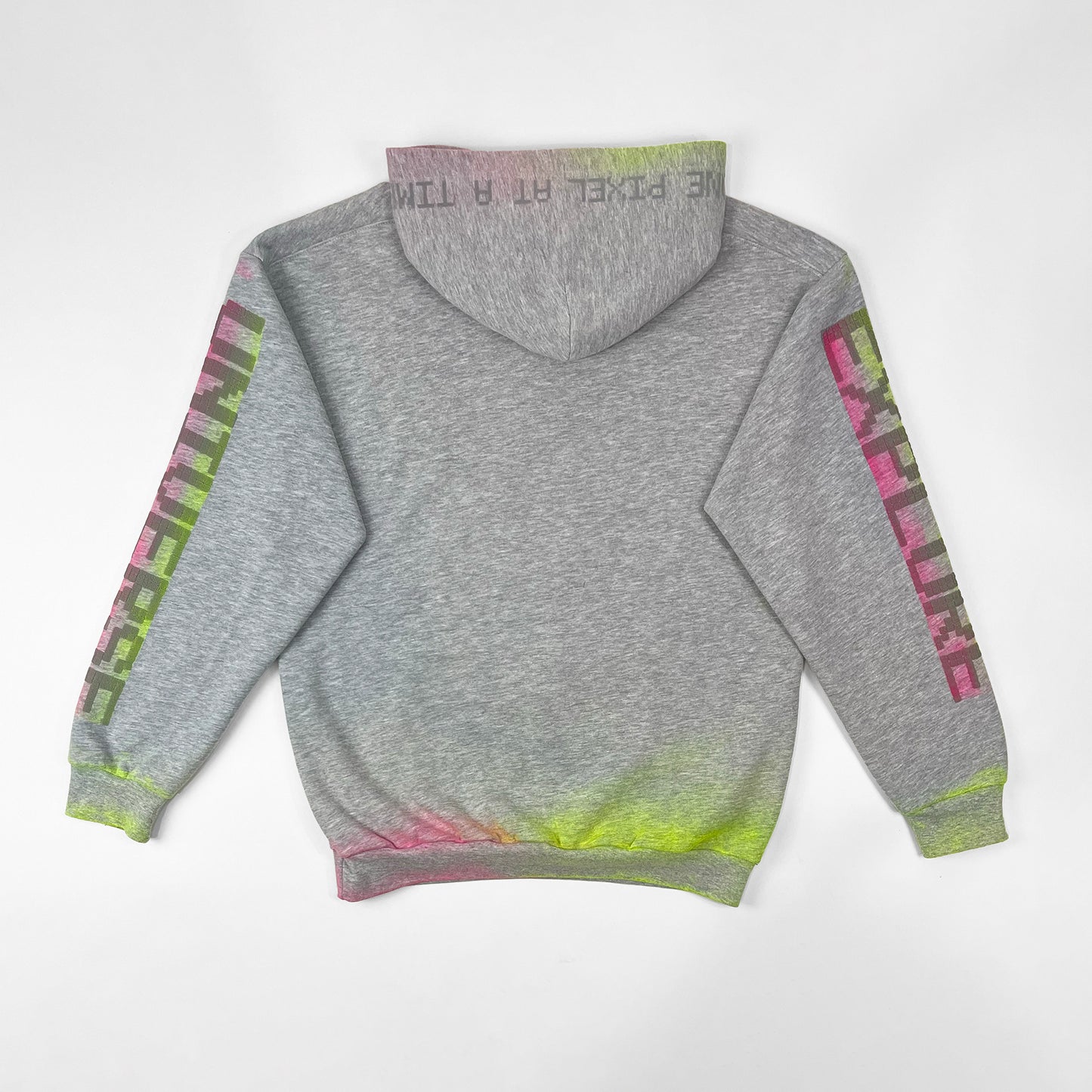 Pixelated Fighter Unisex Hoodie: Legendary Cosmic Arcade Design. Men Women